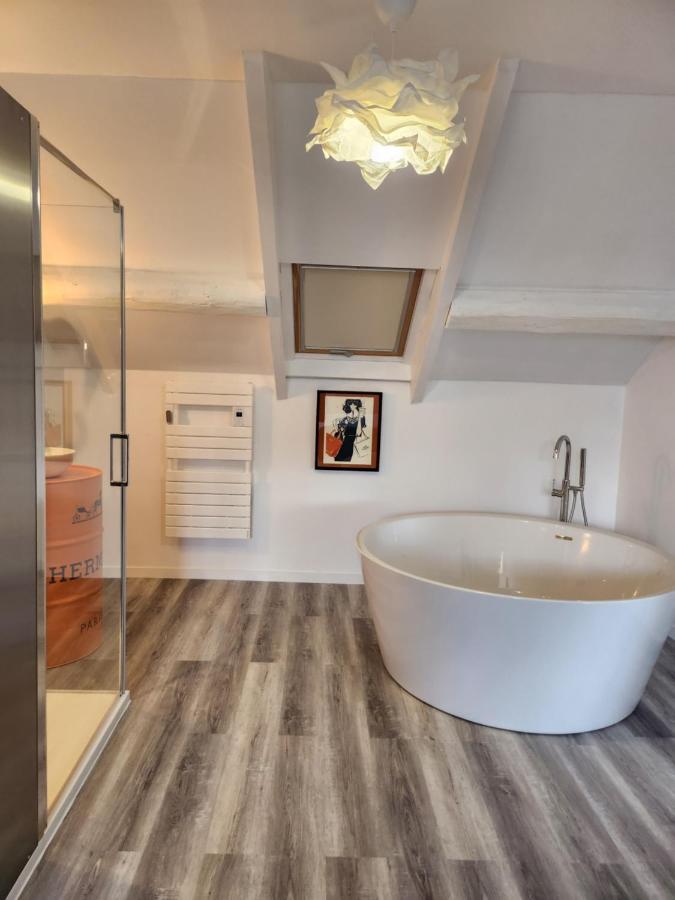 Maison Face A L'Abbaye D'Hautvillers - 2 Bedrooms 2 Bathrooms, Parking Exterior foto